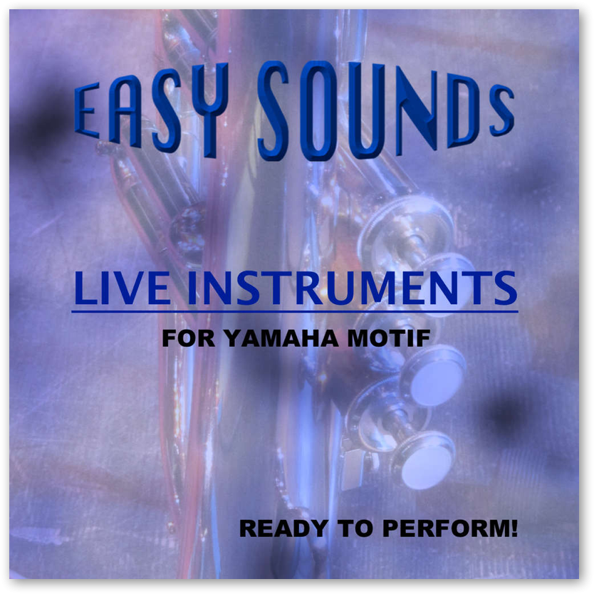 MOTIF XF / XS / MOXF 'Live Instruments' (Download) Yamaha MOTIF XF