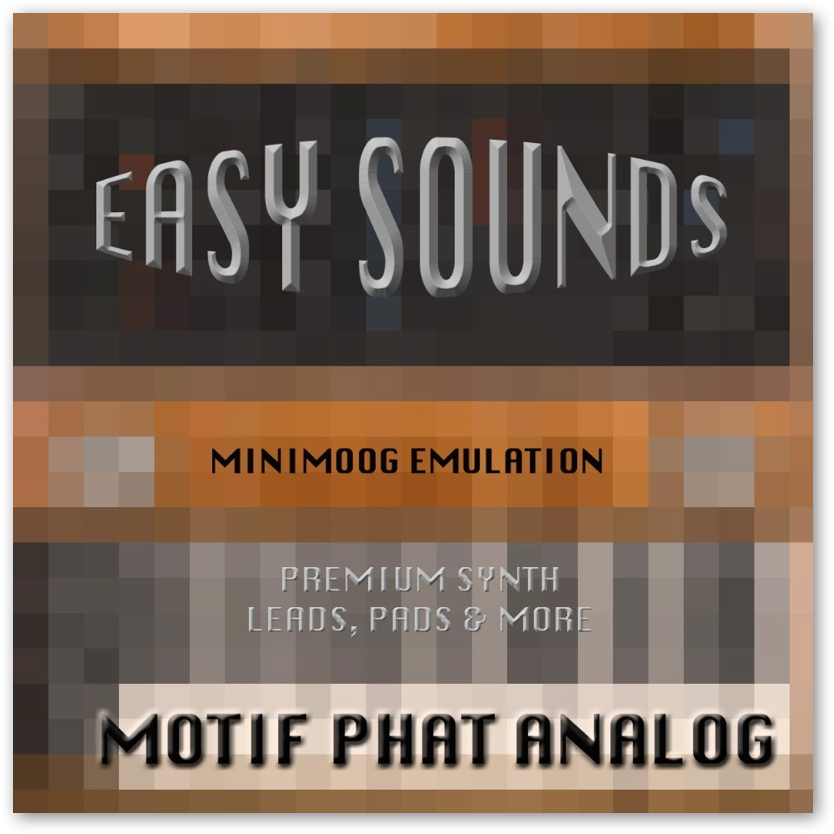 MOTIF XF / XS / MOXF 'Phat Analog' (Download) Yamaha MOTIF XF
